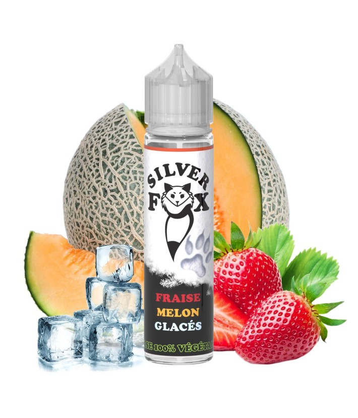 vaping-in-paris-e-liquide-fraise-melon-glaces-silver-fox-50ml